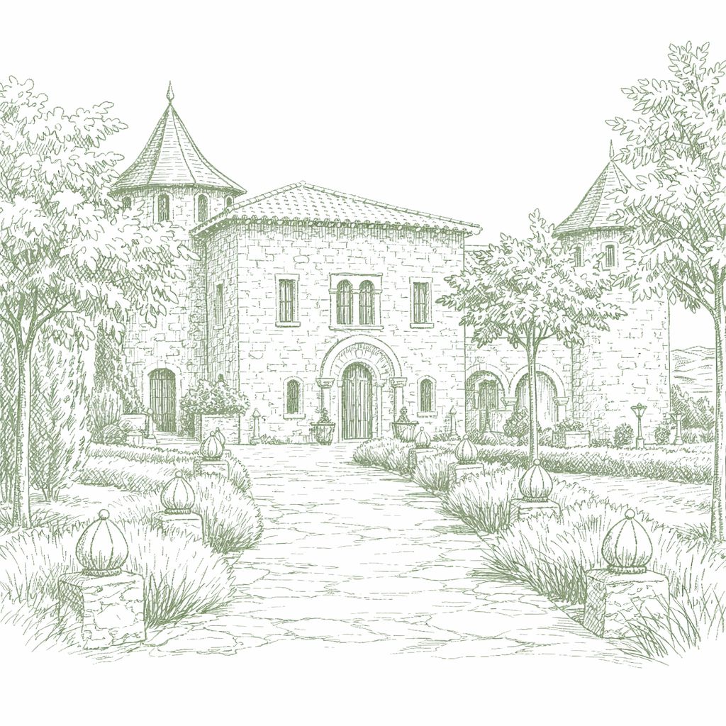 Aldea Santillana - Vista de la finca