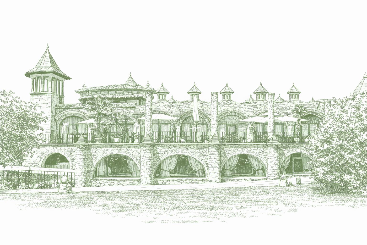 Aldea Santillana - Vista de la finca